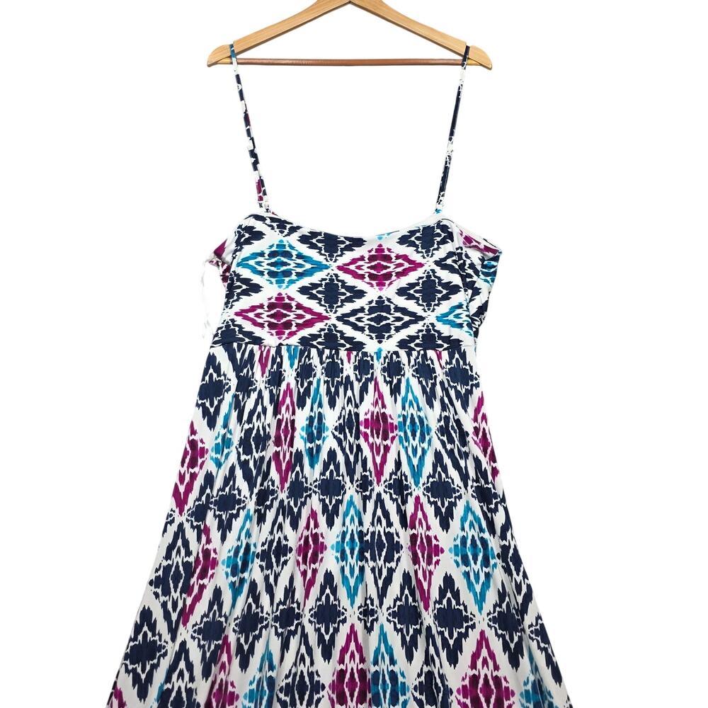 Ann Taylor Abstract Print Convertable Maxi Dress